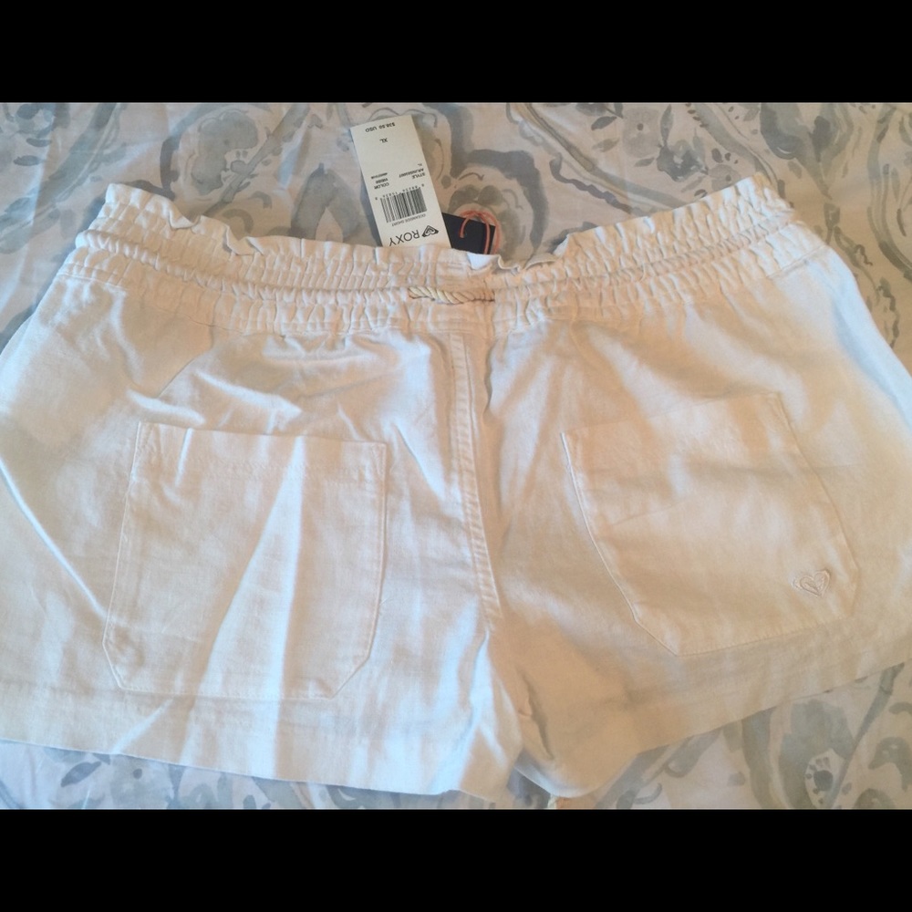 Roxy linen short